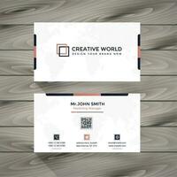 Luxury business card template vector