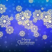 Merry Christmas festival beautiful background vector