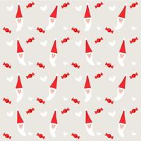 Christmas seamless pattern vector