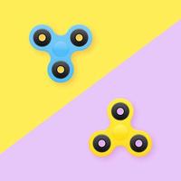 Fidget Spinners Pop Background vector