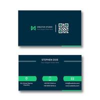 Modern business card template vector