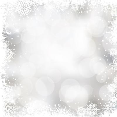 Christmas background with snowflake border 