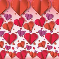 hearts decoration to valentine event celebration