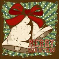 Merry Christmas Vintage Signage Poster Rustic vector