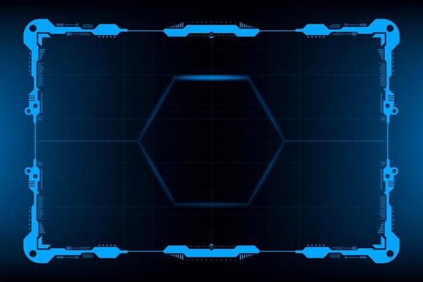 HUD panel VR User interface