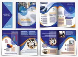 business brochure template vector