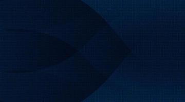 Dark Waving Technology Microchip Background. vector