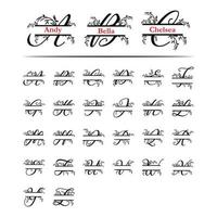 Monogram letter Vectors & Illustrations for Free Download