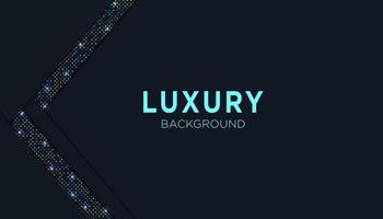 Angled Luxury Dark Layer Background With Glitter vector