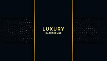 Elegant Luxury Dark Background With Golden Glitters vector