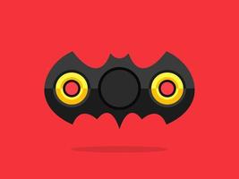 vector de spinner de batman fidget