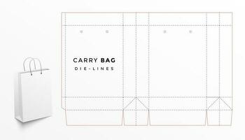 Custom Paper Bag Template Free Download - Better Package