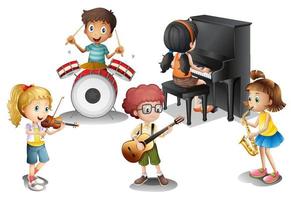 People Playing Music Vector Art, Icons, and Graphics for Free Download