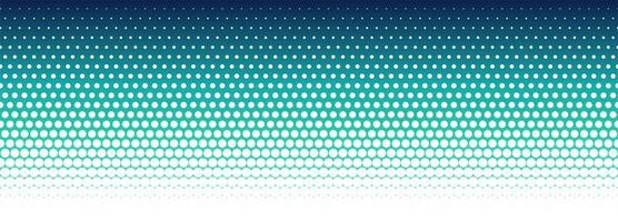 Abstract colorful halftone pattern banner design vector