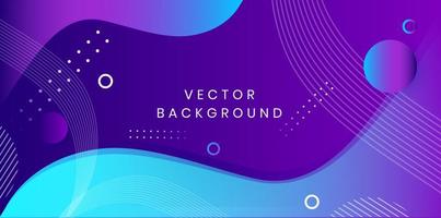 Violet Light Wave Abstract Background vector