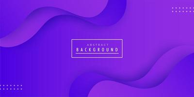 Abstract purple wave background design vector