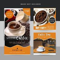 Coffee Offer social media post story template