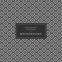 geometric pattern background square black and white vector