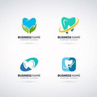 DENTAL Logo set vector