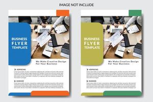 business flyer template vector