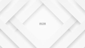 White line overlapping paper background  vector