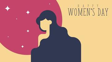 8 March Women's Day Background vector