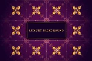 Luxury Ornamental Purple Background
