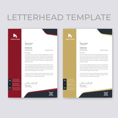 Letterhead Border Vector Art, Icons, and Graphics for Free Download