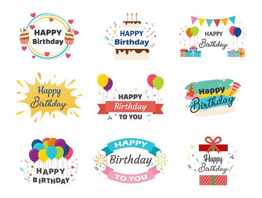 Collection of Happy Birthday Banners