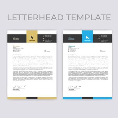 Letterhead Border Vector Art, Icons, and Graphics for Free Download