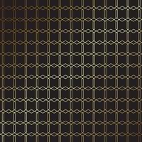 Elegant Gold and Black Pattern Design vector