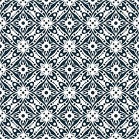 Geometric Navy and White Pattern vector