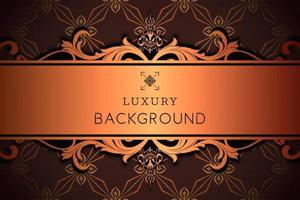 Luxury Ornamental Pattern with Copy Space vector