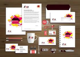 Template Corporate Business Identity design Vector