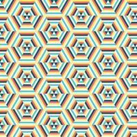 Geometric Hexagon Pattern background vector