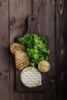 Grilled camembert photo