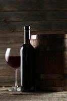 Red wine glass photo