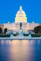 US Capitol Building dusk