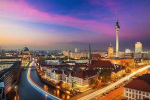 Berlín, horizonte de Alemania foto