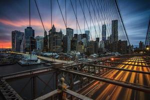 el horizonte de la ciudad de nueva york foto
