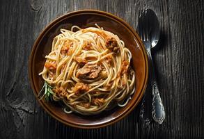 Spaghetti wit tuna