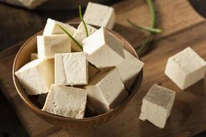 tofu de soja crudo orgánico