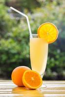 zumo de naranja foto