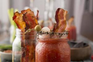 Smoked Pepper Bacon Bloody Mary photo
