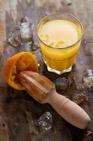 zumo de naranja foto