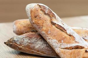 Bread-French baguettes photo