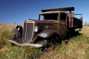 Abandoned old truck