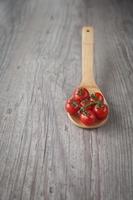 tomates cherry, foto