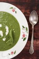 Spinach soup.