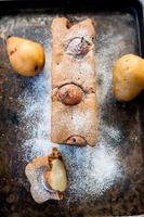 Cake with pears photo